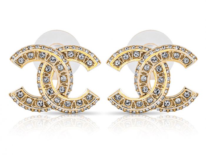 Chanel CC Earrings