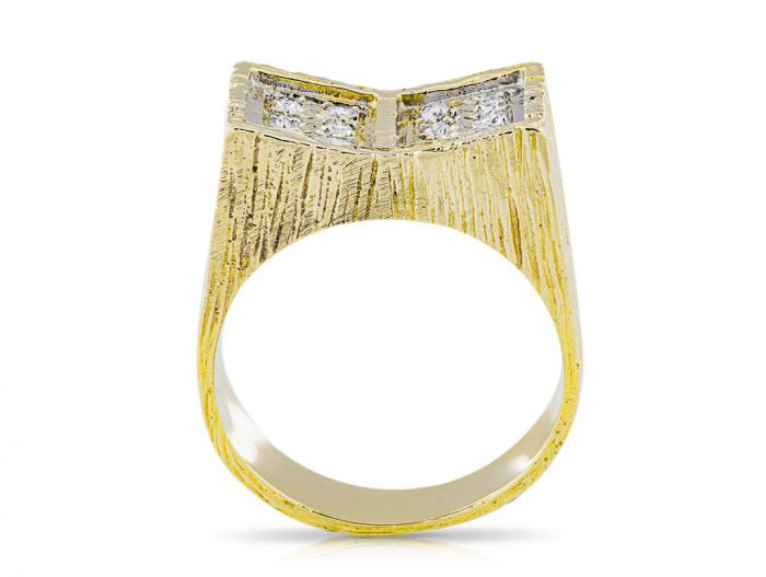 Diamond Gents Ring - Image 3