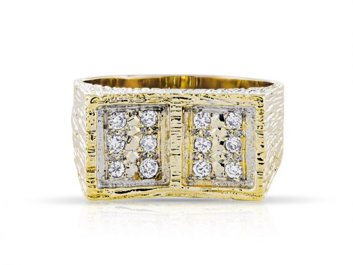 Diamond Gents Ring