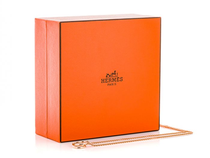 Hermes Diamond Vertige Coeur Necklace - Image 4