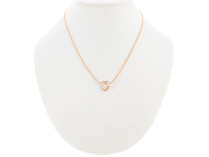 Hermes Diamond Vertige Coeur Necklace - Image 3