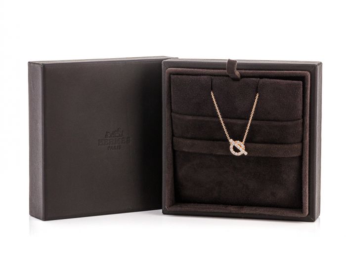 Hermes Diamond Finesse Necklace - Image 4