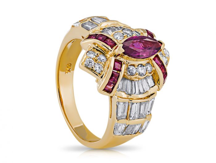 Ruby & Diamond Ring - Image 2