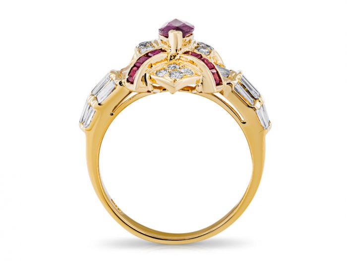 Ruby & Diamond Ring - Image 3