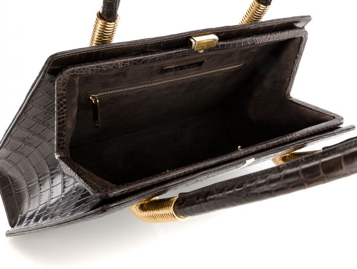 Calie Parese Alligator Tote - Image 5