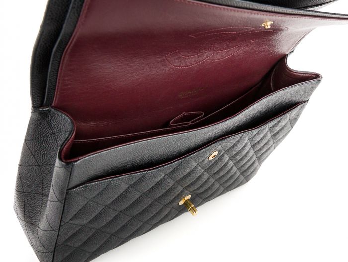 Chanel Maxi Double Flap Classic Bag - Image 4