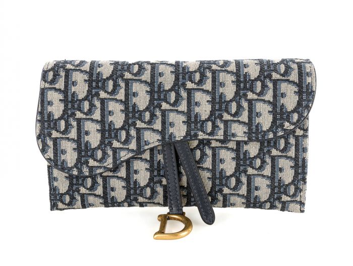 Christian Dior Saddle Wallet on Chain