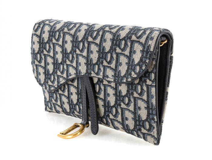 Christian Dior Saddle Wallet on Chain - Image 2