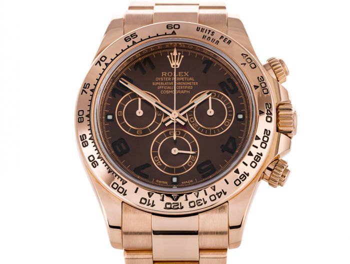 Rolex Daytona Chocolate Dial Watch