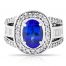 Tanzanite & Diamond Ring