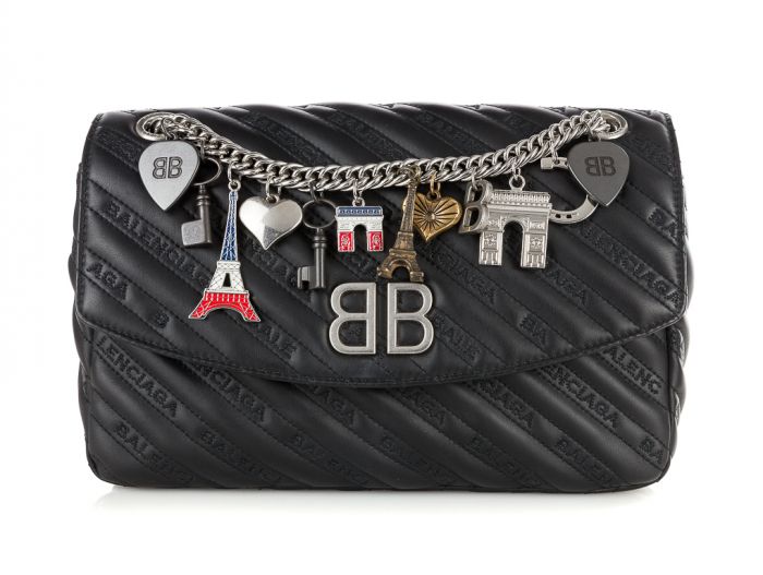 Balenciaga BB Souvenir Shoulder Bag 