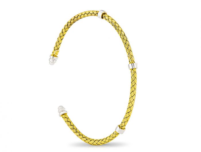 Braided Gold Bracelet