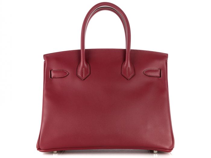 Hermes Birkin 30 Rouge Vif Bag