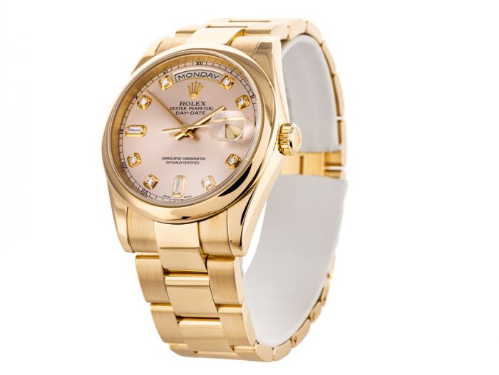 Rolex Day-Date 36mm Rose Gold Watch