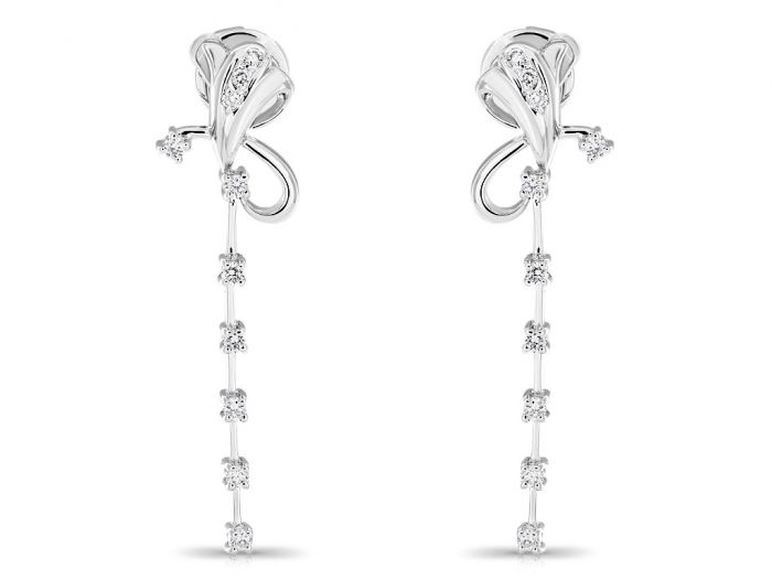 Diamond Drop Earrings