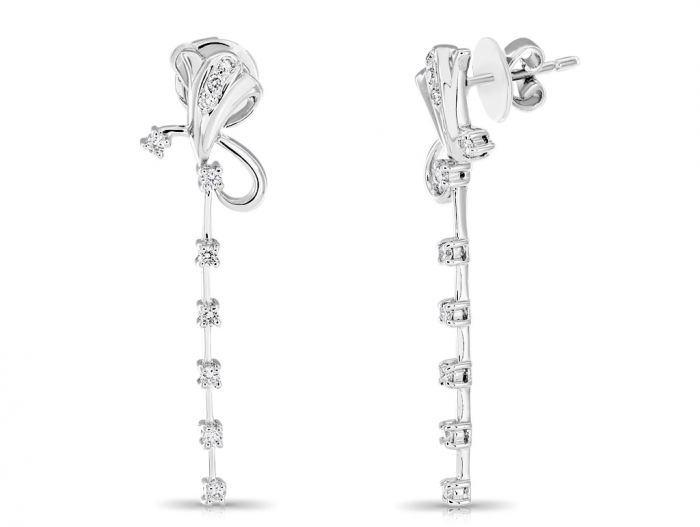 Diamond Drop Earrings