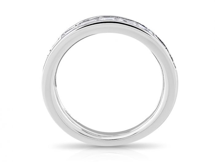 Half Eternity Baguette Diamond Ring