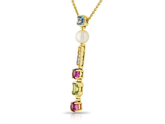 Allegra Style Drop Pendant on Chain