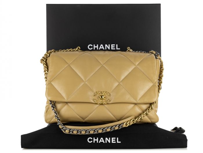 Chanel 19 Maxi Crossbody Bag 