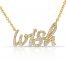 Tiffany & Co Diamond Wish Pendant