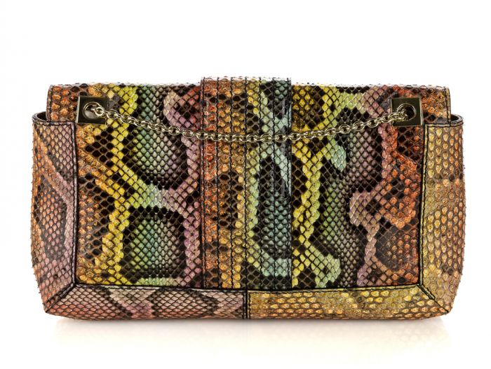 Fendi Python Baugette Bag 