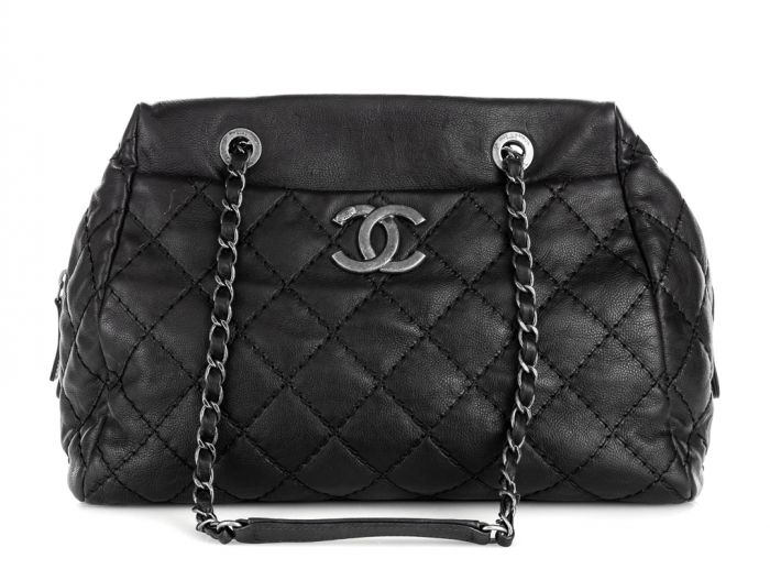Chanel Quilted Rue Cambon Handbag