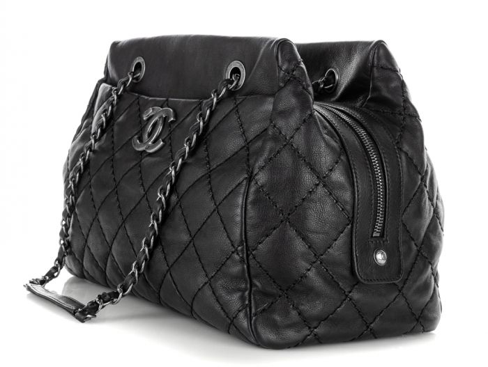 Chanel Quilted Rue Cambon Handbag