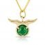 Emerald Pendant on Chain