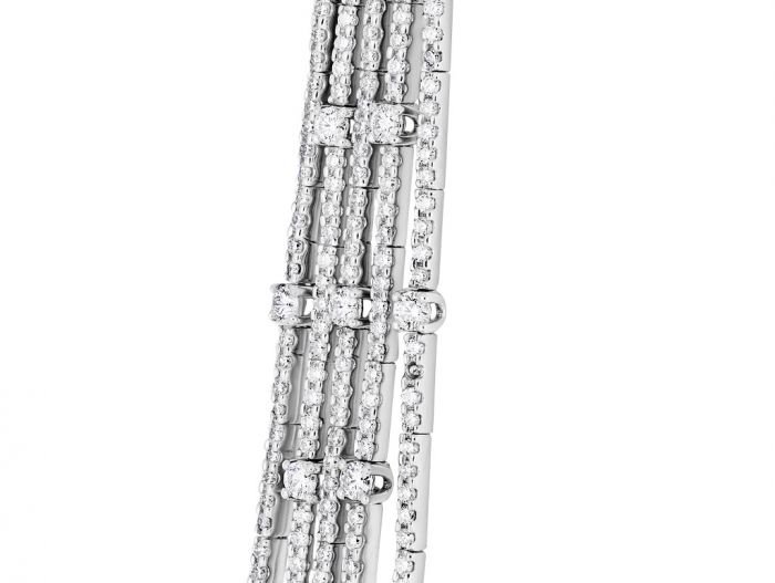 Five Row Diamond Bracelet