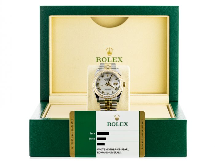 Rolex 36mm Datejust Watch