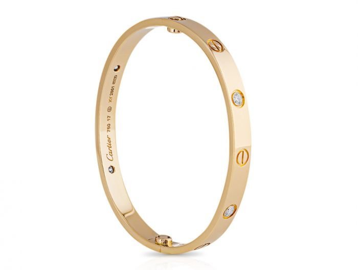 Cartier Diamond Love Bangle - Image 2