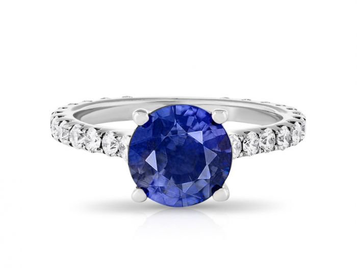 Sapphire & Diamond Ring