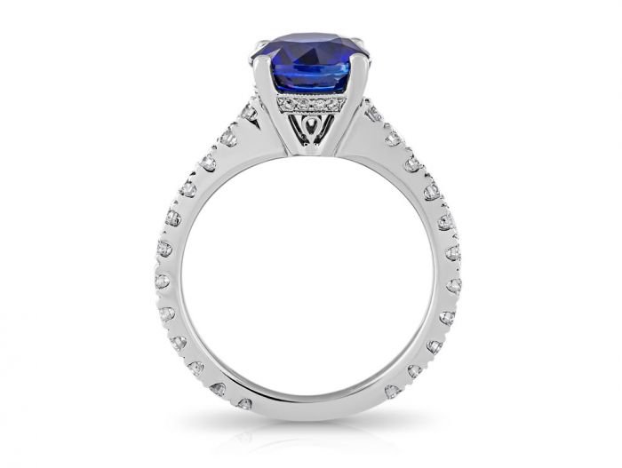Sapphire & Diamond Ring - Image 3