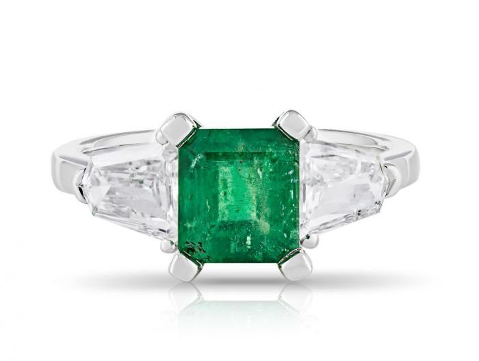 Emerald & Diamond Ring