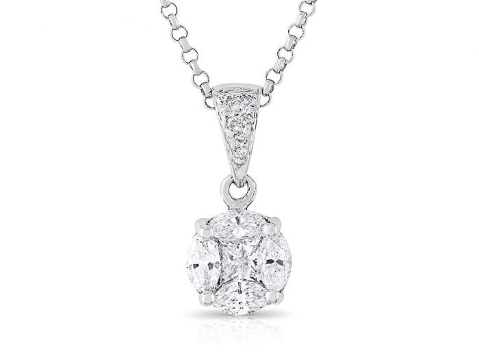 Diamond Cluster Pendant