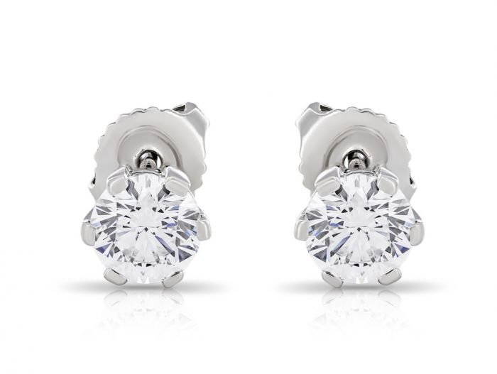 Mappin & Webb Diamond Stud Earrings