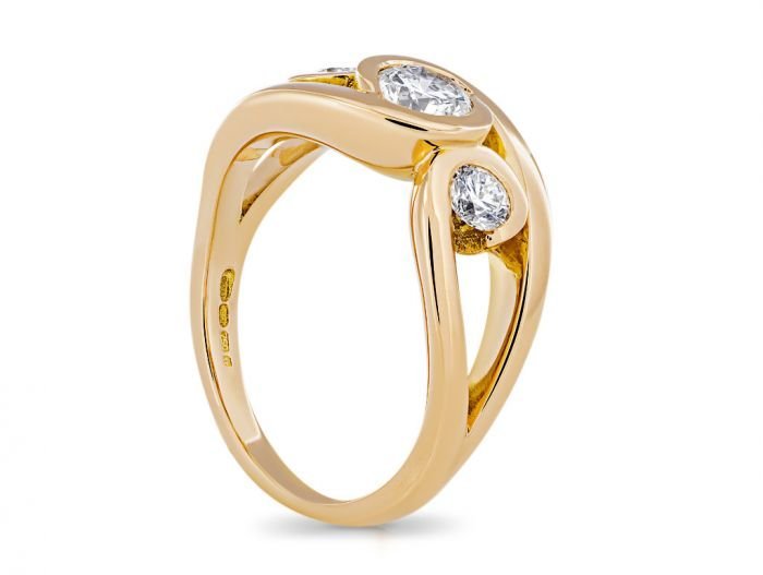 Three Stone Diamond Ring