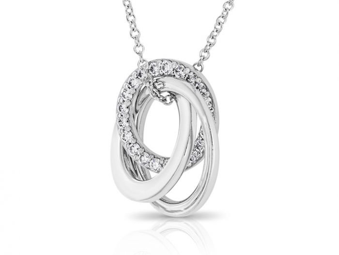 Tiffany & Co 1837 Triple Interlocking Circle Pendant