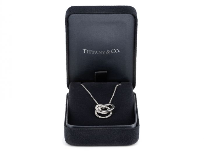 Tiffany & Co 1837 Triple Interlocking Circle Pendant