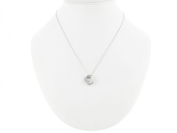Tiffany & Co 1837 Triple Interlocking Circle Pendant