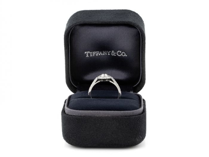 Tiffany & Co Diamond Halo Ring