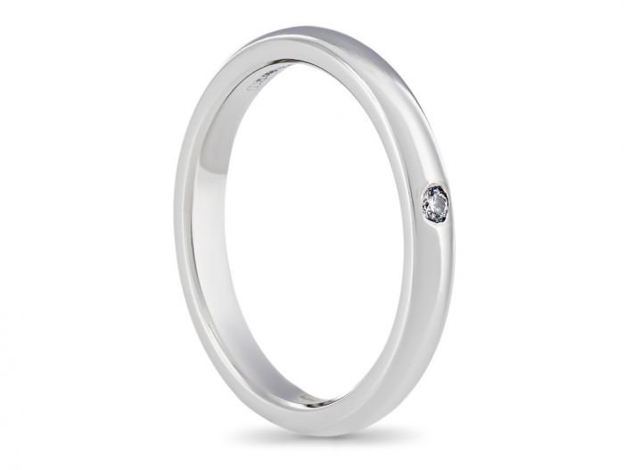 Tiffany & Co Diamond Set Wedding Band - Image 2