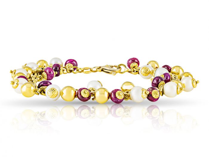 Beaded Charm Bracelet