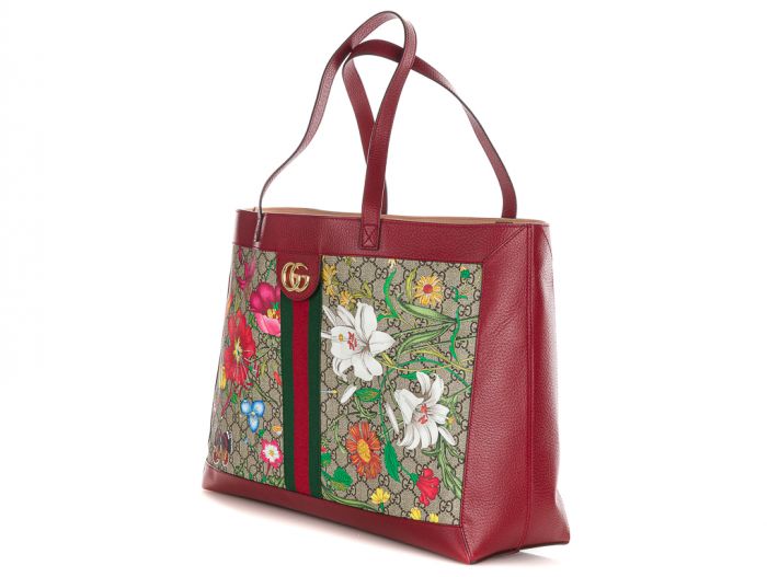 Gucci Ophidia Flora Medium Tote