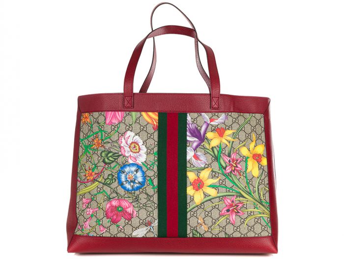 Gucci Ophidia Flora Medium Tote
