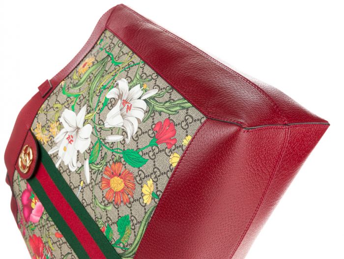 Gucci Ophidia Flora Medium Tote