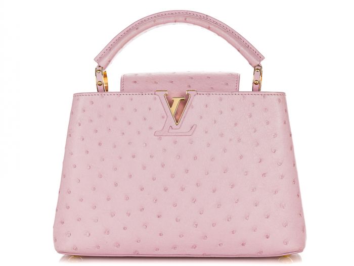 Louis Vuitton Ostrich MM Bag