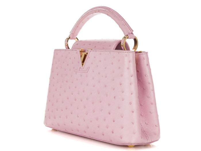 Louis Vuitton Ostrich MM Bag