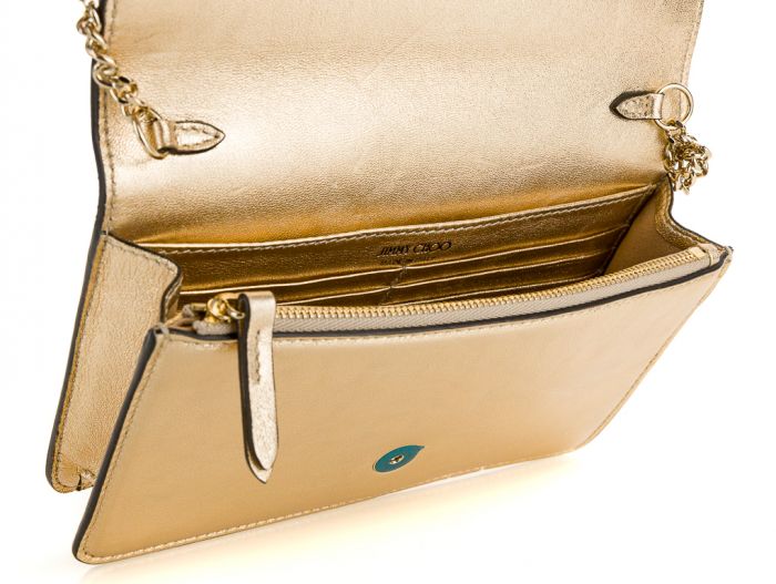 Jimmy Choo Palace Metallic Clutch
