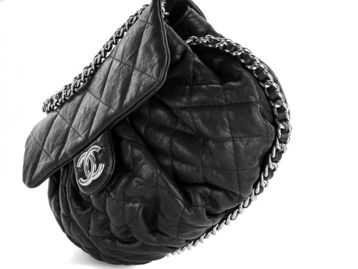 Chanel Chain Around Flap Bag - Image 4